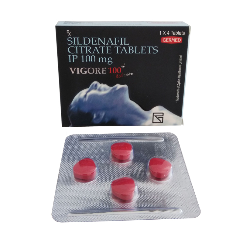 【佑全藥局】VIGORA 100mg/4粒 德國紅魔 威而鋼學名藥:圖片 2
