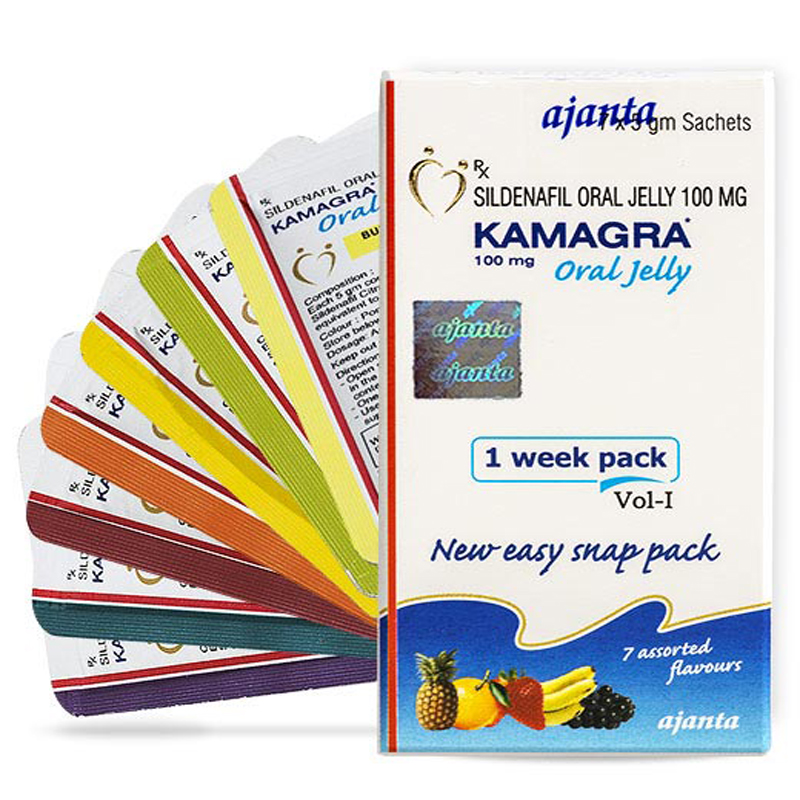 【佑全藥局推薦】Kamagra Oral Jelly 100 mg/7包 液態果凍威而鋼 7種口味:圖片 3
